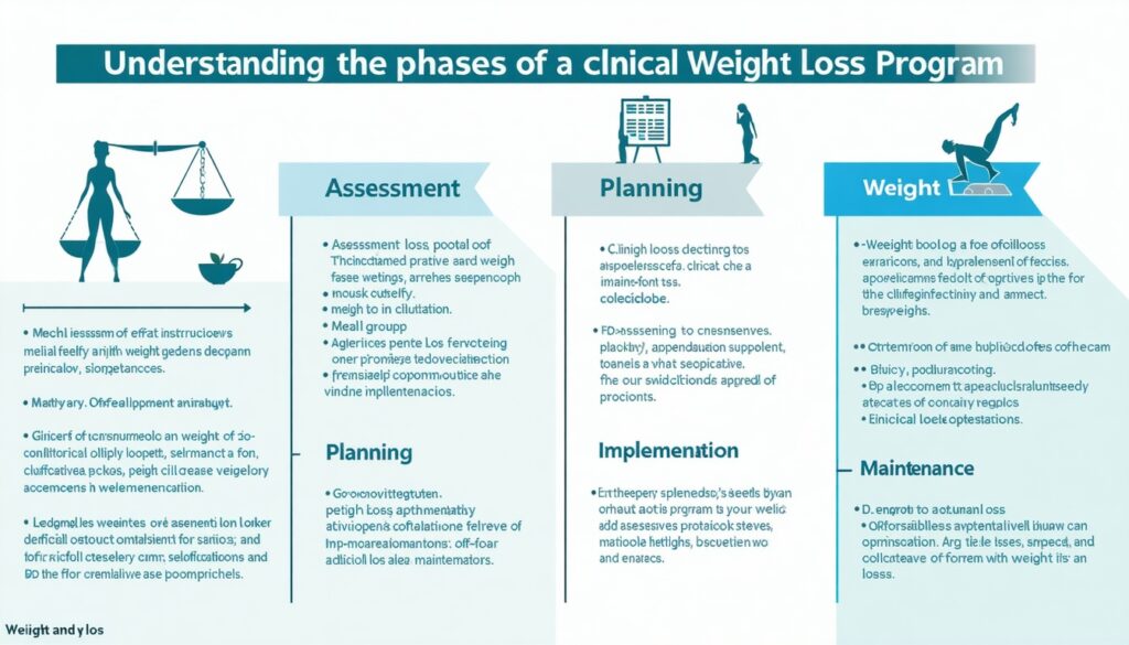 understanding the phases of a clinical weight loss program